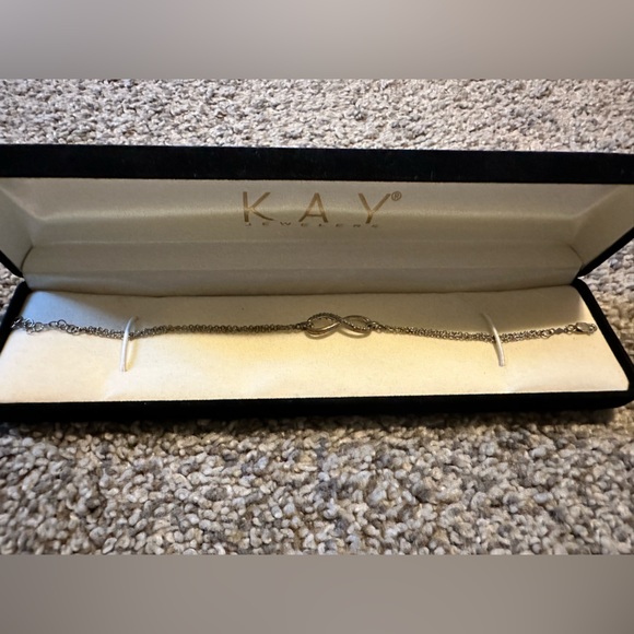 Kay Jewelers Jewelry Kays Infinity Diamond Bracelet Poshmark